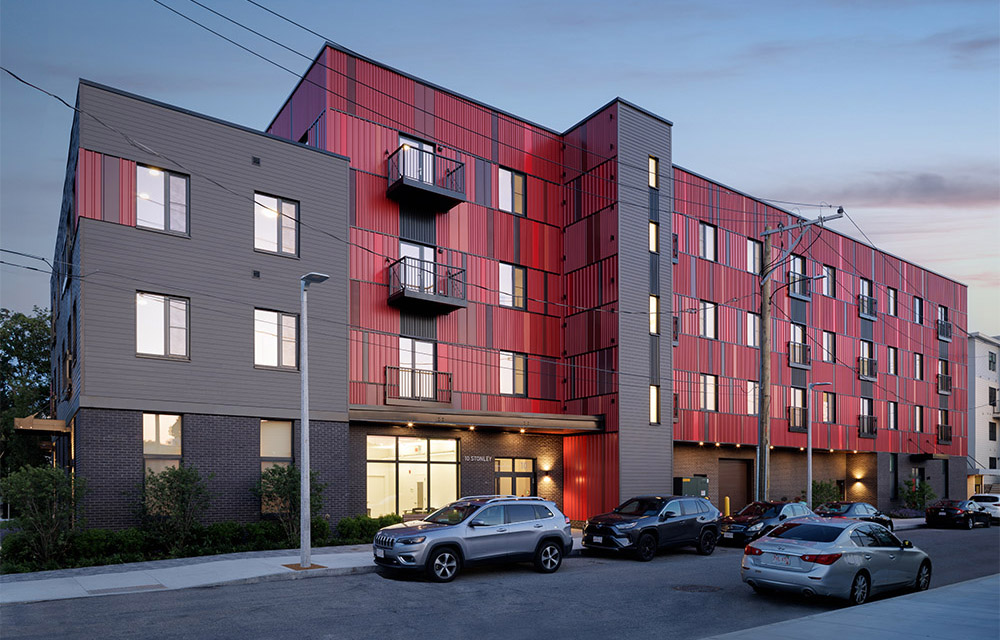 JGE Architecture + Design celebrates completion of 45-unit Brookley Flats